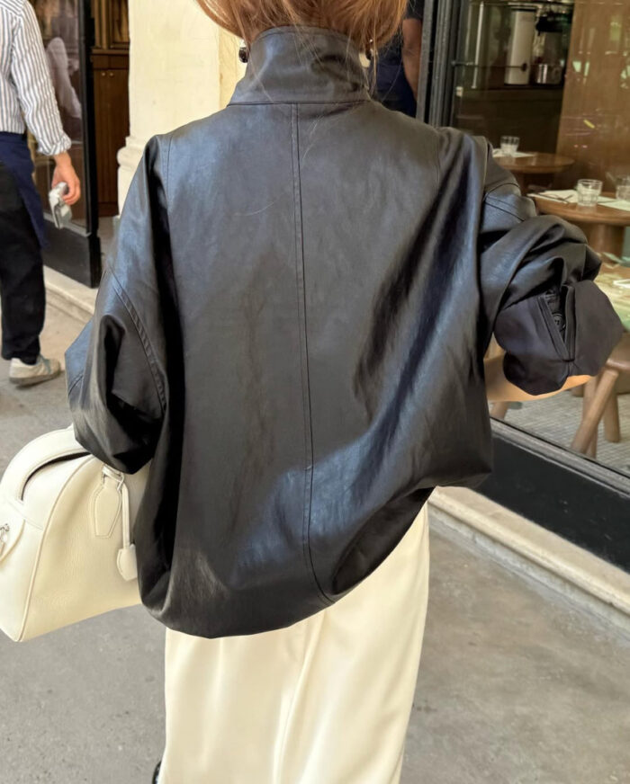 ounce park leather jumper - 画像 (6)