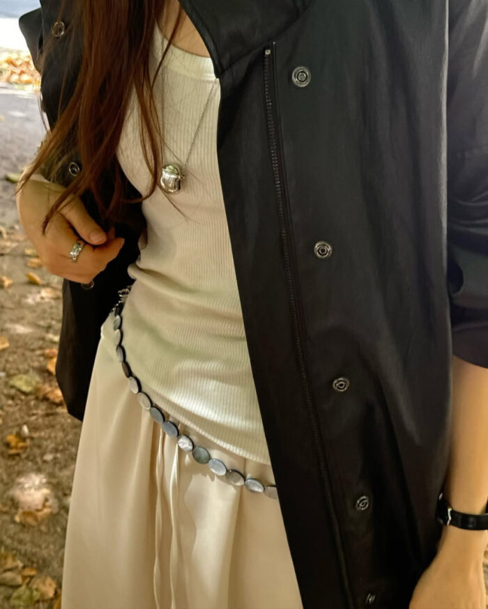 ounce park leather jumper - 画像 (9)