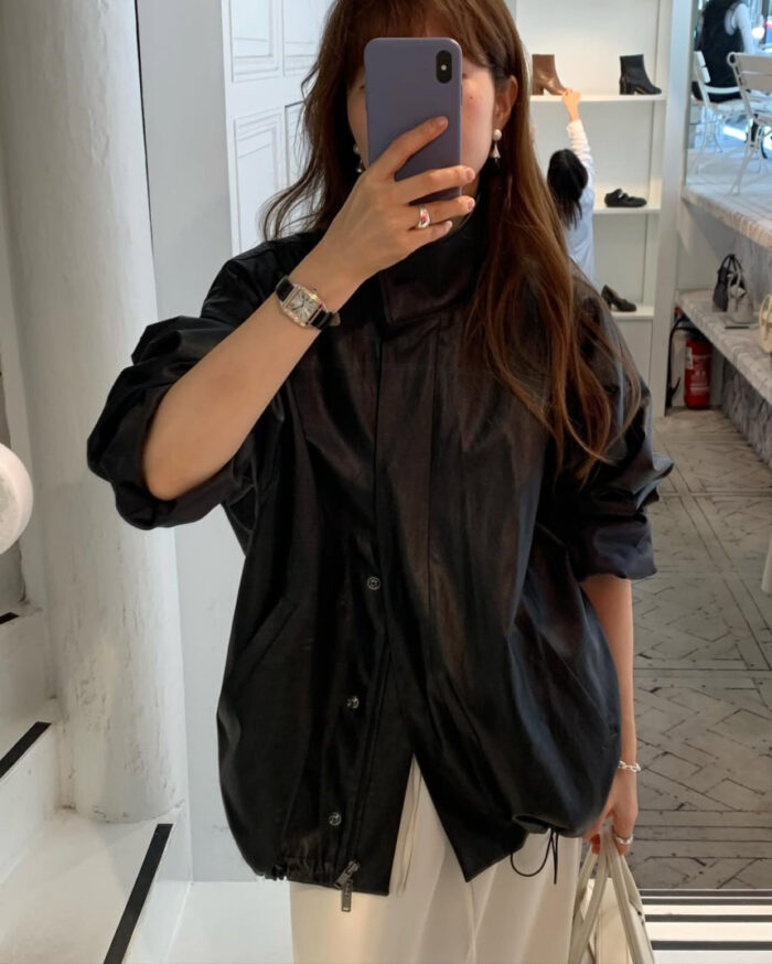 ounce park leather jumper - 画像 (12)