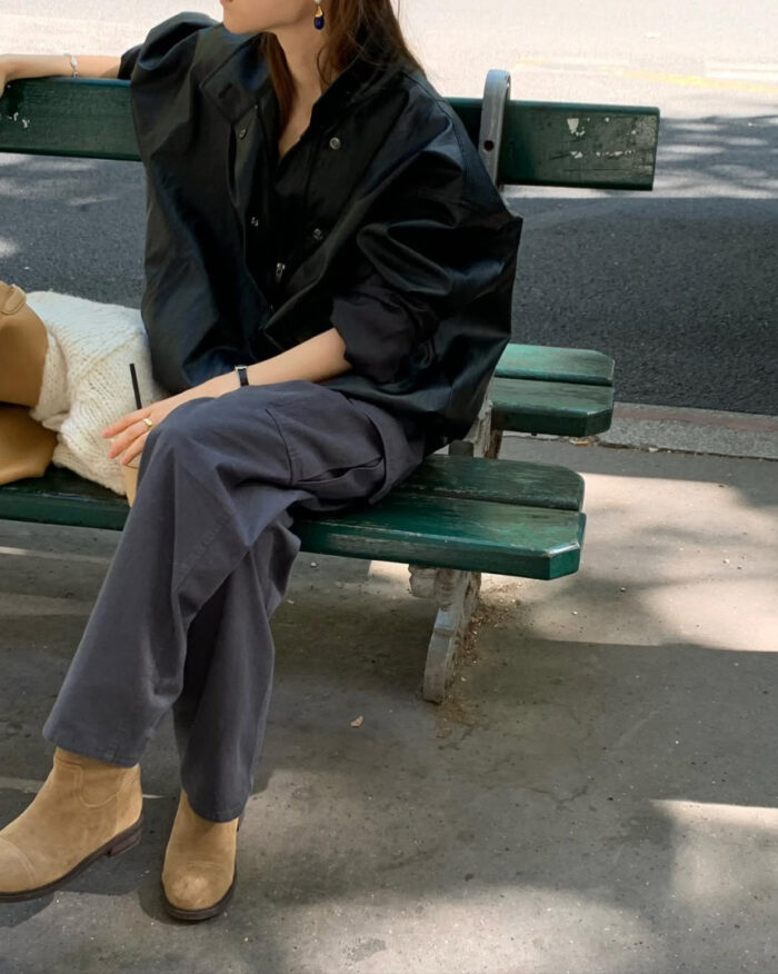 ounce park leather jumper - 画像 (14)