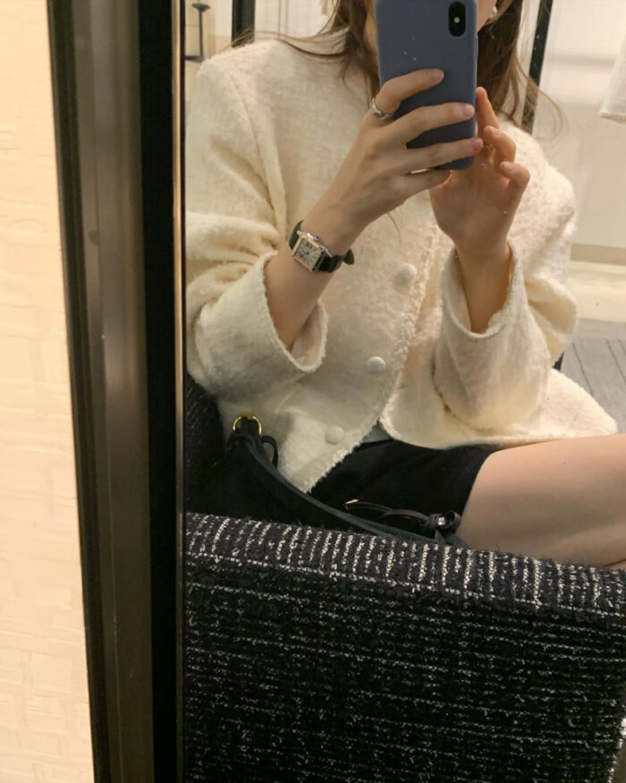 ounce pose tweed jacket(2colors) - 画像 (4)