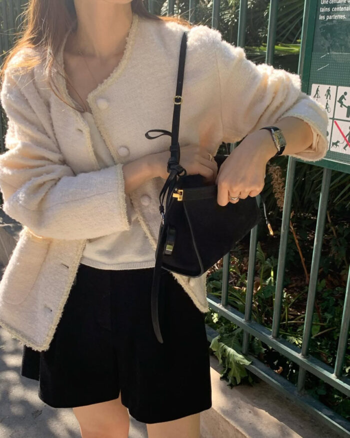 ounce pose tweed jacket(2colors) - 画像 (1)