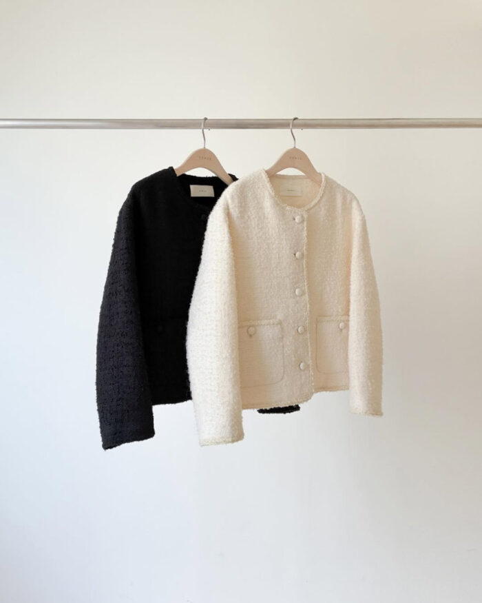 ounce pose tweed jacket(2colors) - 画像 (18)