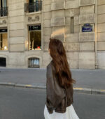 ounce jacquard shirring skirt - 画像 (5)