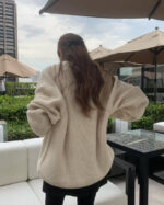 ounce loose hachi cardigan(2colors) - 画像 (5)