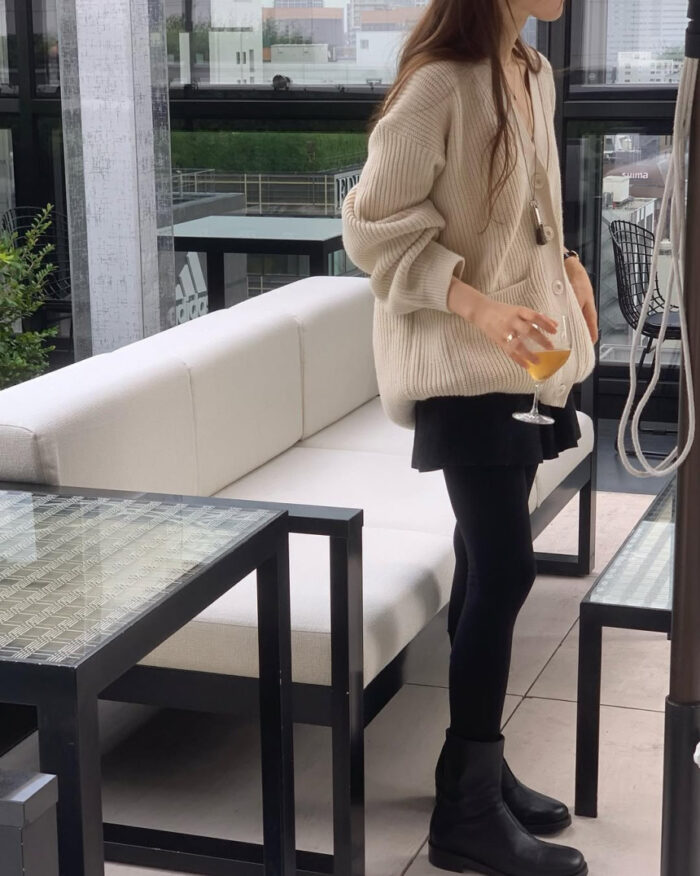 ounce loose hachi cardigan(2colors) - 画像 (10)