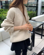 ounce loose hachi cardigan(2colors) - 画像 (2)