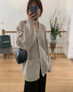 ounce loose hachi cardigan(2colors) - 画像 (12)