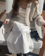 ounce loose hachi cardigan(2colors)