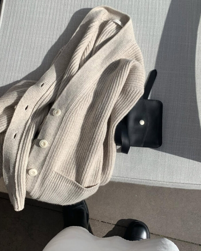 ounce loose hachi cardigan(2colors) - 画像 (19)