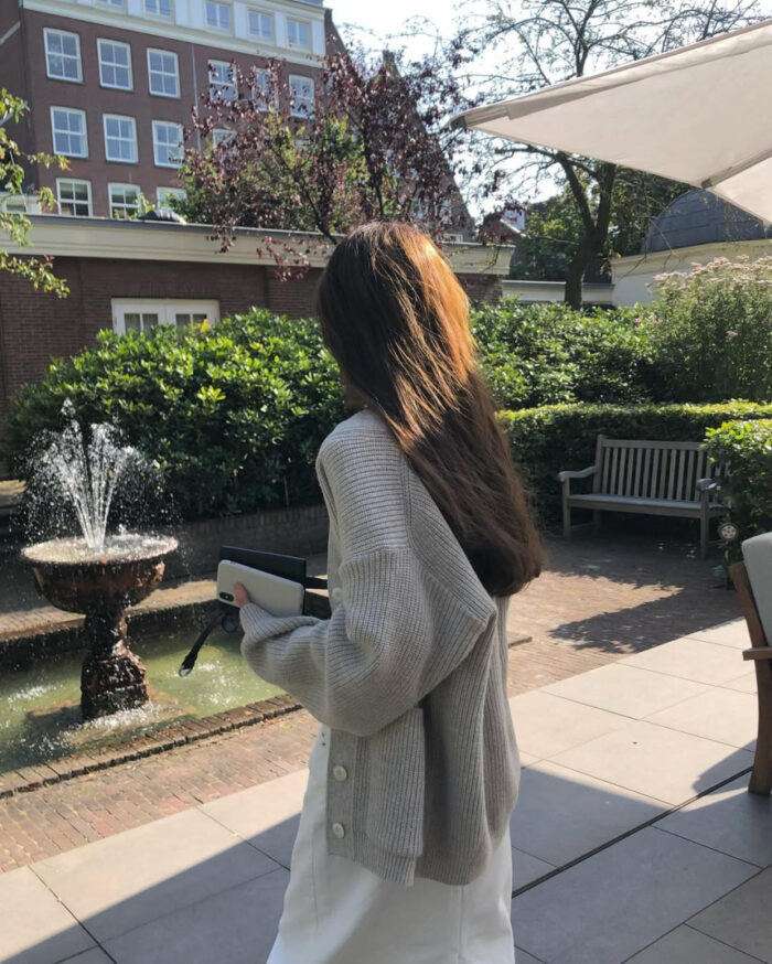ounce loose hachi cardigan(2colors) - 画像 (14)