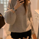 ounce balloon mohair knit(2colors)