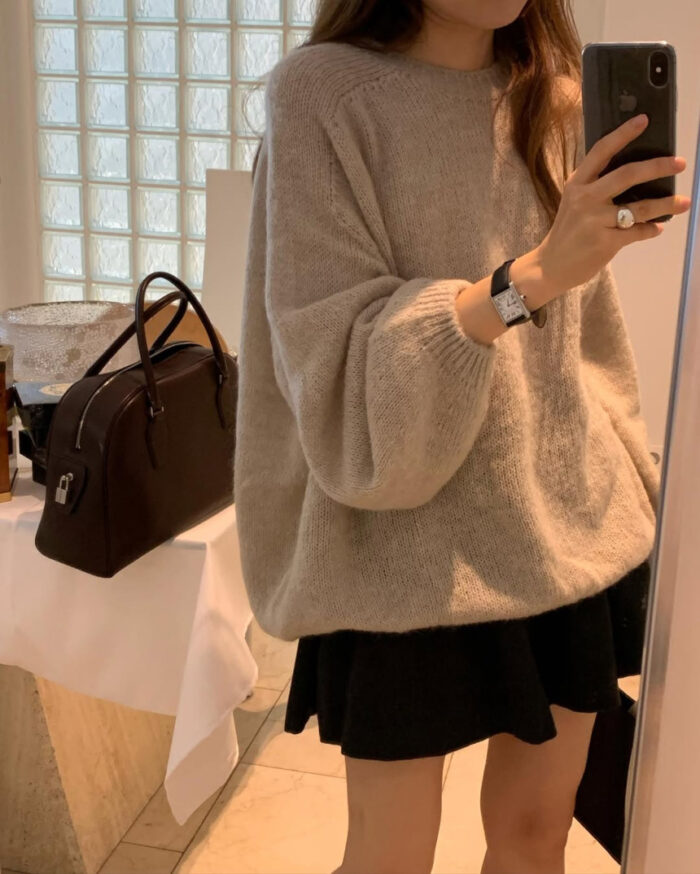ounce balloon mohair knit(2colors) - 画像 (12)
