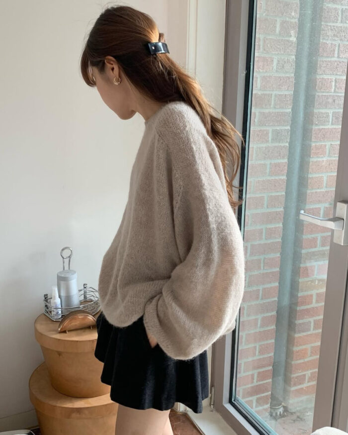 ounce balloon mohair knit(2colors) - 画像 (16)