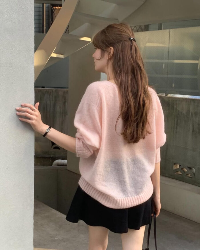 ounce rumi mohair knit(3colors) - 画像 (2)