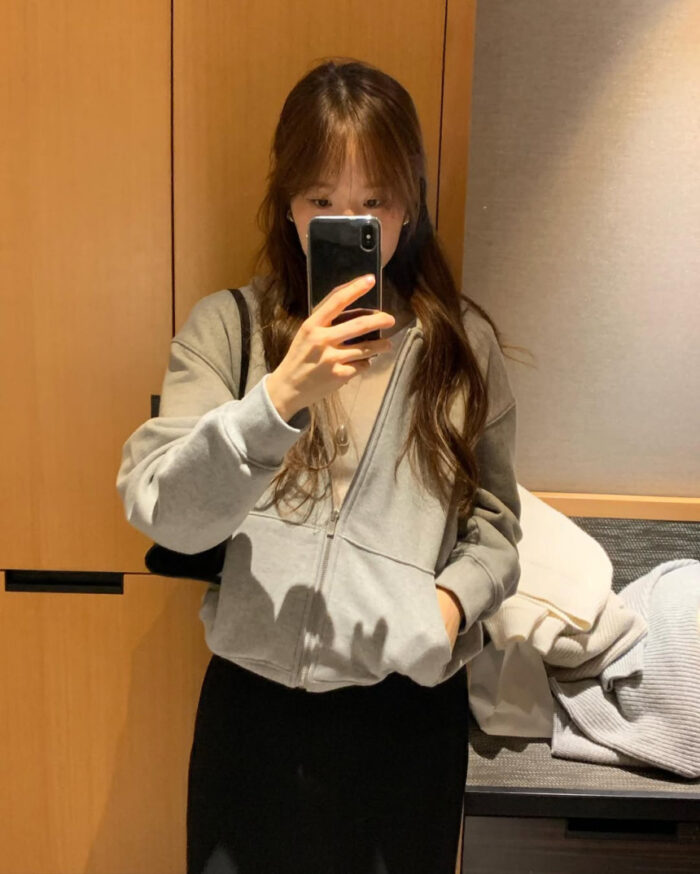 ounce basic hood zipup(2colors) - 画像 (3)