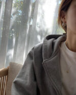 ounce basic hood zipup(2colors) - 画像 (7)