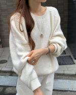 ounce noah hachi knit(2colors)