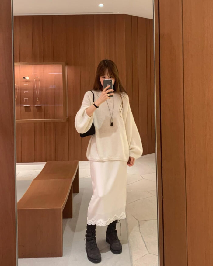 ounce moi lace skirt - 画像 (2)