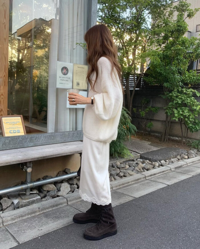 ounce moi lace skirt - 画像 (10)
