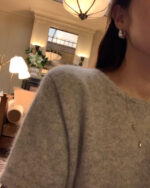 ounce soft raccoon wholega half knit(3colors) - 画像 (6)