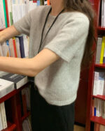 ounce soft raccoon wholega half knit(3colors) - 画像 (4)