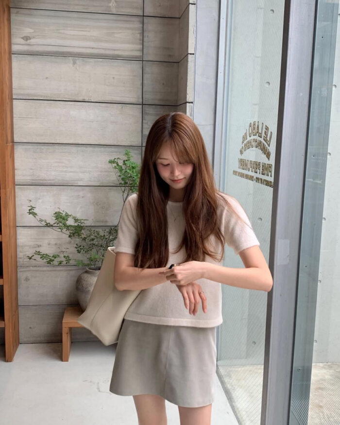 ounce soft raccoon wholega half knit(3colors) - 画像 (2)
