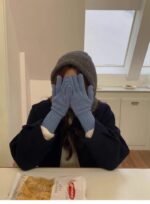 tree knit balaclava(4colors) - 画像 (3)