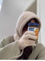 tree knit balaclava(4colors) - 画像 (4)