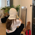 fuzzy knit balaclava(4colors)