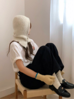 fuzzy knit balaclava(4colors) - 画像 (26)
