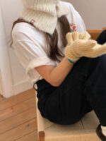 fuzzy knit balaclava(4colors) - 画像 (25)