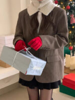 fuzzy knit balaclava(4colors) - 画像 (23)