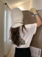 fuzzy knit balaclava(4colors) - 画像 (10)