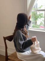 fuzzy knit balaclava(4colors) - 画像 (41)