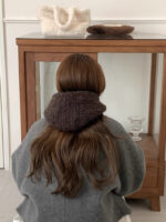 fuzzy knit balaclava(4colors) - 画像 (2)
