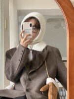 fuzzy knit balaclava(4colors) - 画像 (15)