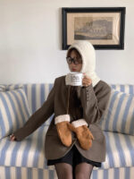 fuzzy knit balaclava(4colors) - 画像 (13)