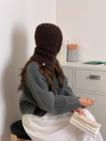 fuzzy knit balaclava(4colors) - 画像 (28)