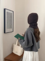 fuzzy knit balaclava(4colors) - 画像 (34)