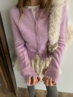 pyt michelle baby alpaca cardigan(3colors) - 画像 (4)