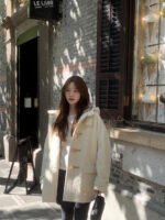 ounce baby alpaca hood duffle coat(2colors) - 画像 (8)