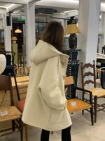 ounce baby alpaca hood duffle coat(2colors) - 画像 (13)