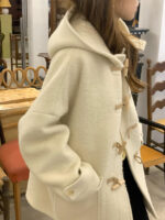 ounce baby alpaca hood duffle coat(2colors) - 画像 (6)