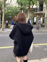 ounce baby alpaca hood duffle coat(2colors) - 画像 (19)
