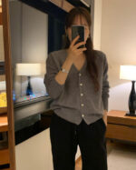 ounce cash brush cardigan(4colors) - 画像 (4)