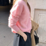 ounce cash brush cardigan(4colors)