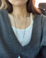 ounce lage deep V-neck knit(3colors) - 画像 (4)