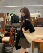 ounce lage deep V-neck knit(3colors) - 画像 (2)