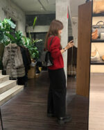 ounce lage deep V-neck knit(3colors) - 画像 (25)